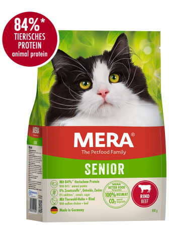 Mera Cats Senior hovädzie