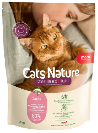 Mera Cats Nature Sterilised Light Adult Lachs