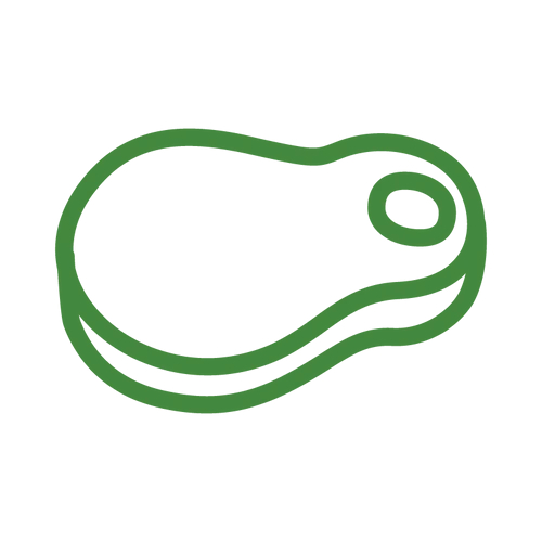 S veľkým množstvom čerstvého mäsa